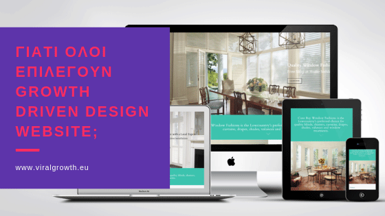 Read more about the article Γιατί όλοι επιλέγουν Growth Driven Design Website;